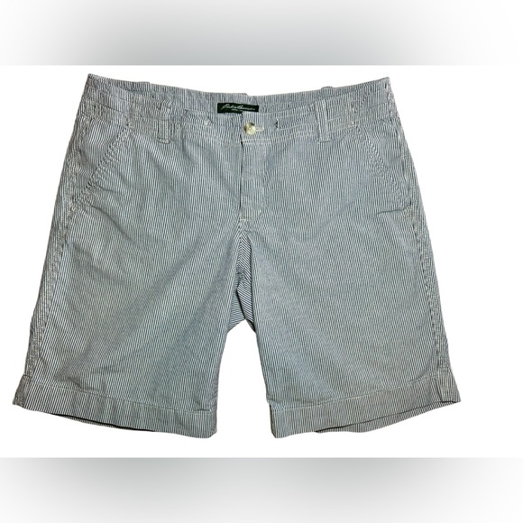 Short Eddie Bauer Vashon Fit Femme – Noir, Taille 4, Coton, Taille Mid-rise